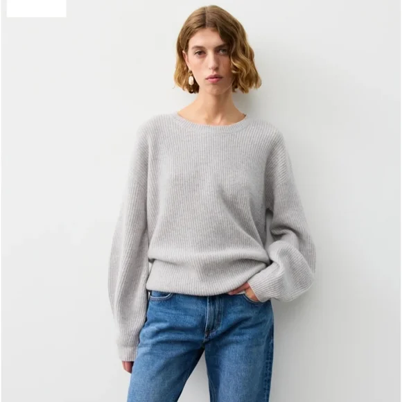 The Curated - The Chunky Crew Cashmere Sweater - Picture 4 of 4